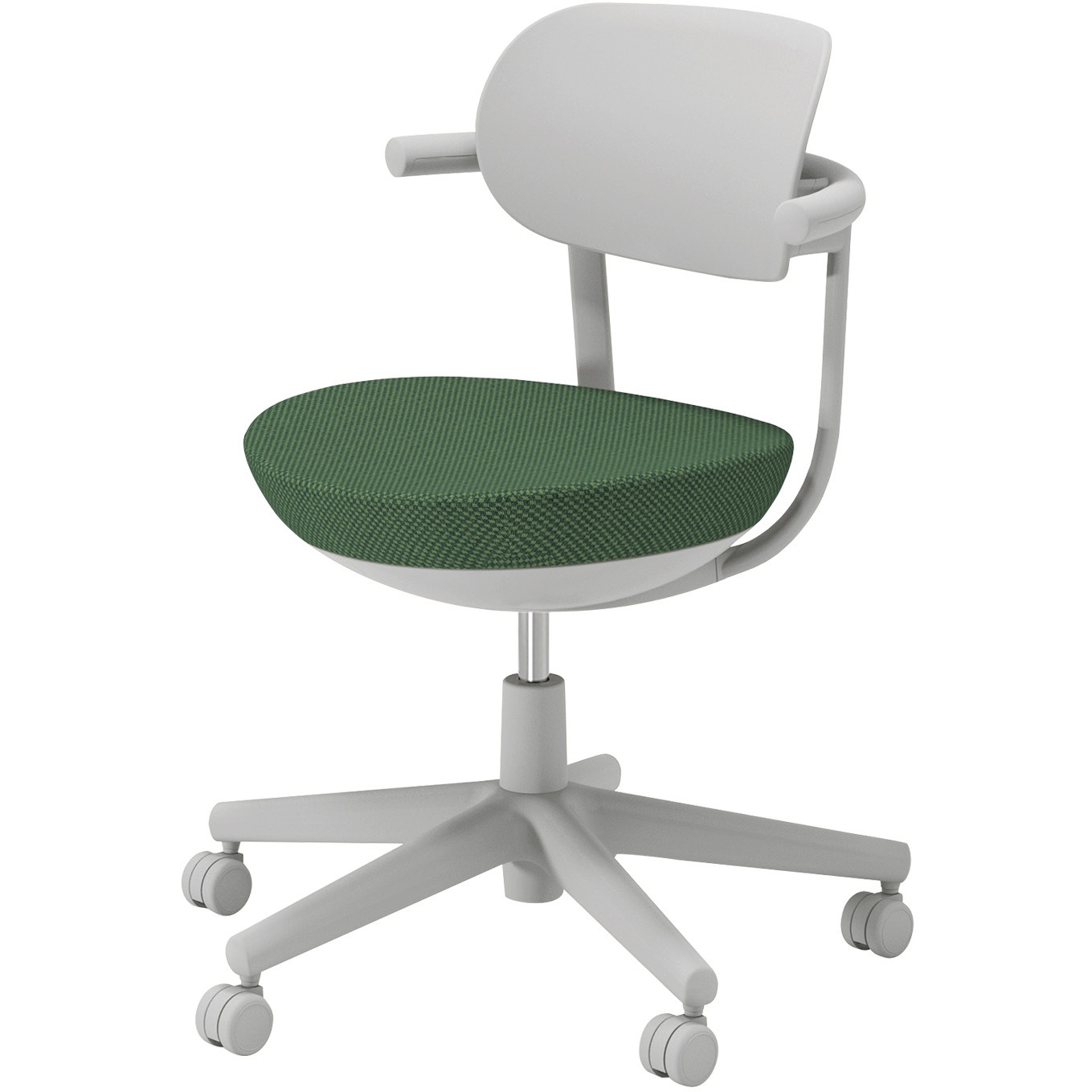 C07-G11JU-E2Q6E21 オフィスチェアー パロ 背樹脂タイプ(配送・組立サービス付き) コクヨ ポリウレタン巻きキャスター 肘掛あり