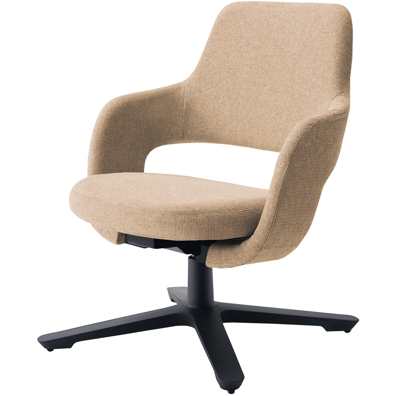 K06-B820CW-GFMG1 ラウンジチェアー セトル ブラック脚(配送・組立サービス付き) 1脚 コクヨ 【通販モノタロウ】