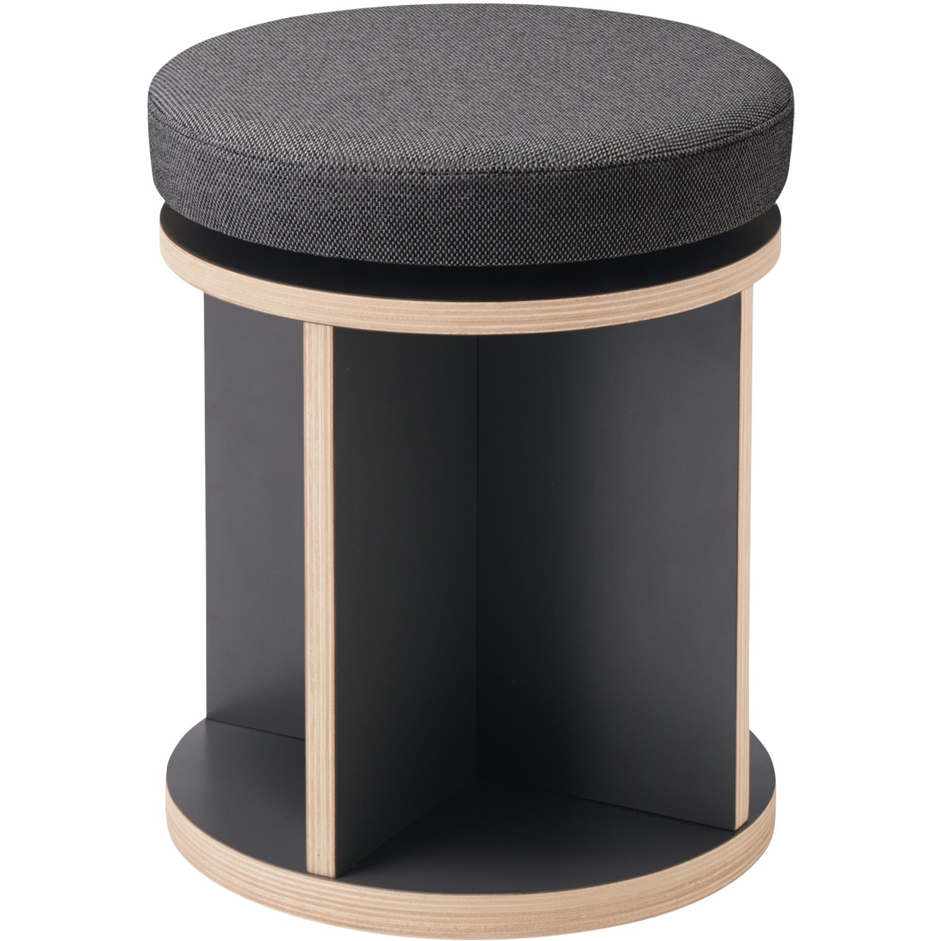 K08-DZ82CW-ETEC1 ラウンジチェアー チェス 回転スツール(配送・組立サービス付き) コクヨ リードグレー・ディムグレー色  K08-DZ82CW-ETEC1