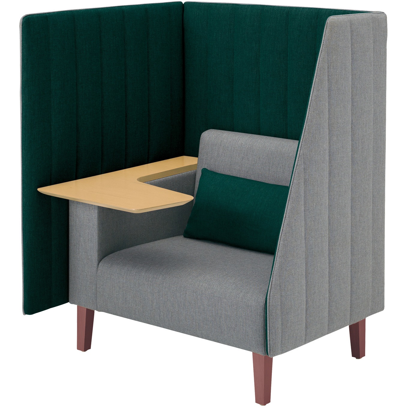 NIN-A25S-WS1NC1161 ラウンジチェアー インターバル(配送・組立サービス付き) コクヨ 本体幅1000mm奥行890mm高さ1250mm外寸法1000×890×1250mm  NIN-A25S-WS1NC1161