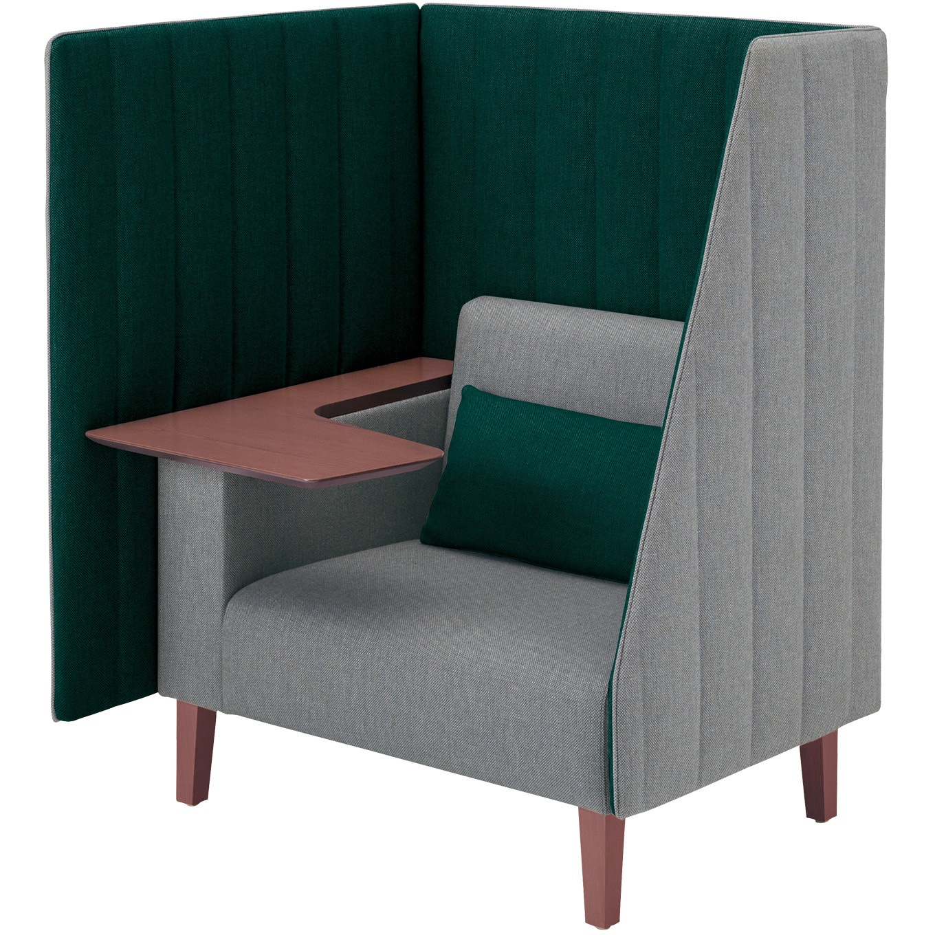 NIN-A25S-WS5NC1161 ラウンジチェアー インターバル(配送・組立サービス付き) コクヨ 本体幅1000mm奥行890mm高さ1250mm外寸法1000×890×1250mm  NIN-A25S-WS5NC1161 249,900円