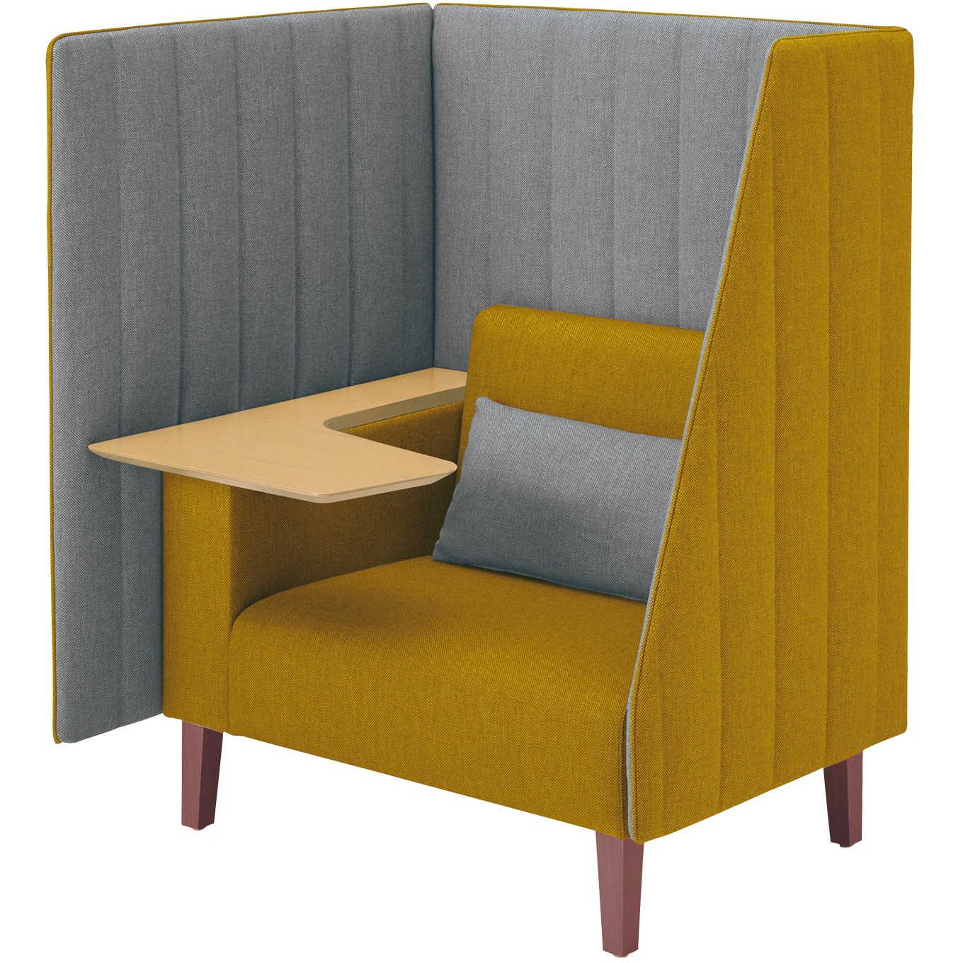 NIN-A25U-WS1NC1781 ラウンジチェアー インターバル(配送・組立サービス付き) コクヨ 外寸法1000×890×1250mm本体幅1000mm奥行890mm高さ1250mm  NIN-A25U-WS1NC1781