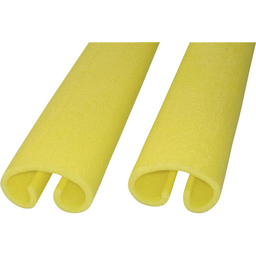 000004 ワニ印 枠養生材”ショックレスカバー” ワニ印 はめ込みタイプ 厚さ10mm幅110～260mm長さ1.7m 1箱(30本)