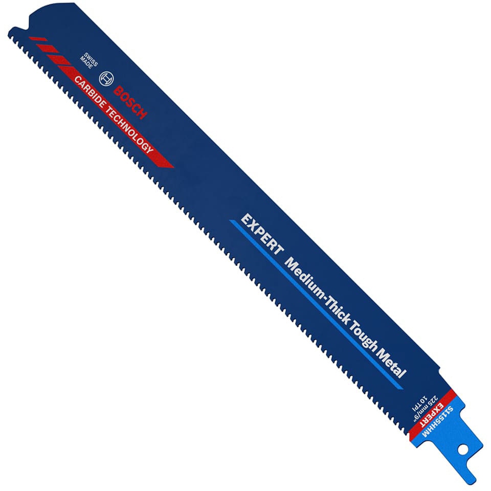 2608900375 セーバーソーブレード金属 中厚物用 超硬チップ EXPERT BOSCH(ボッシュ) 全長225mm 1シート(3本)