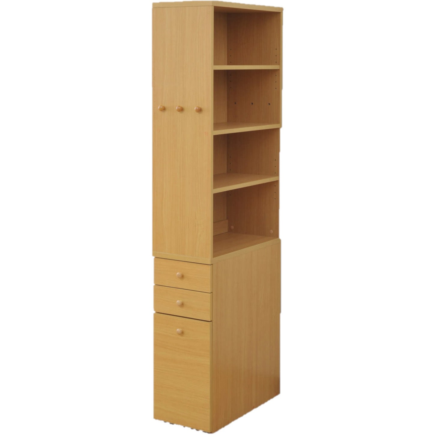 CJR-1830HFAR(NA)セット デスクサイド収納ラック 1台 YAMAZEN(山善