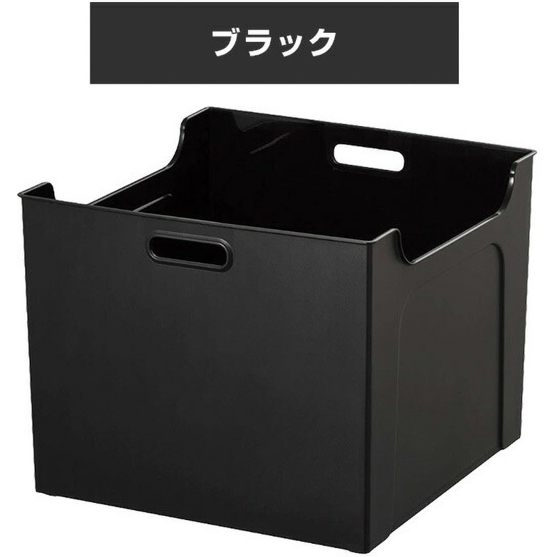 301840S squ+ ナチュラ ソートボックス サンカ ブラック色