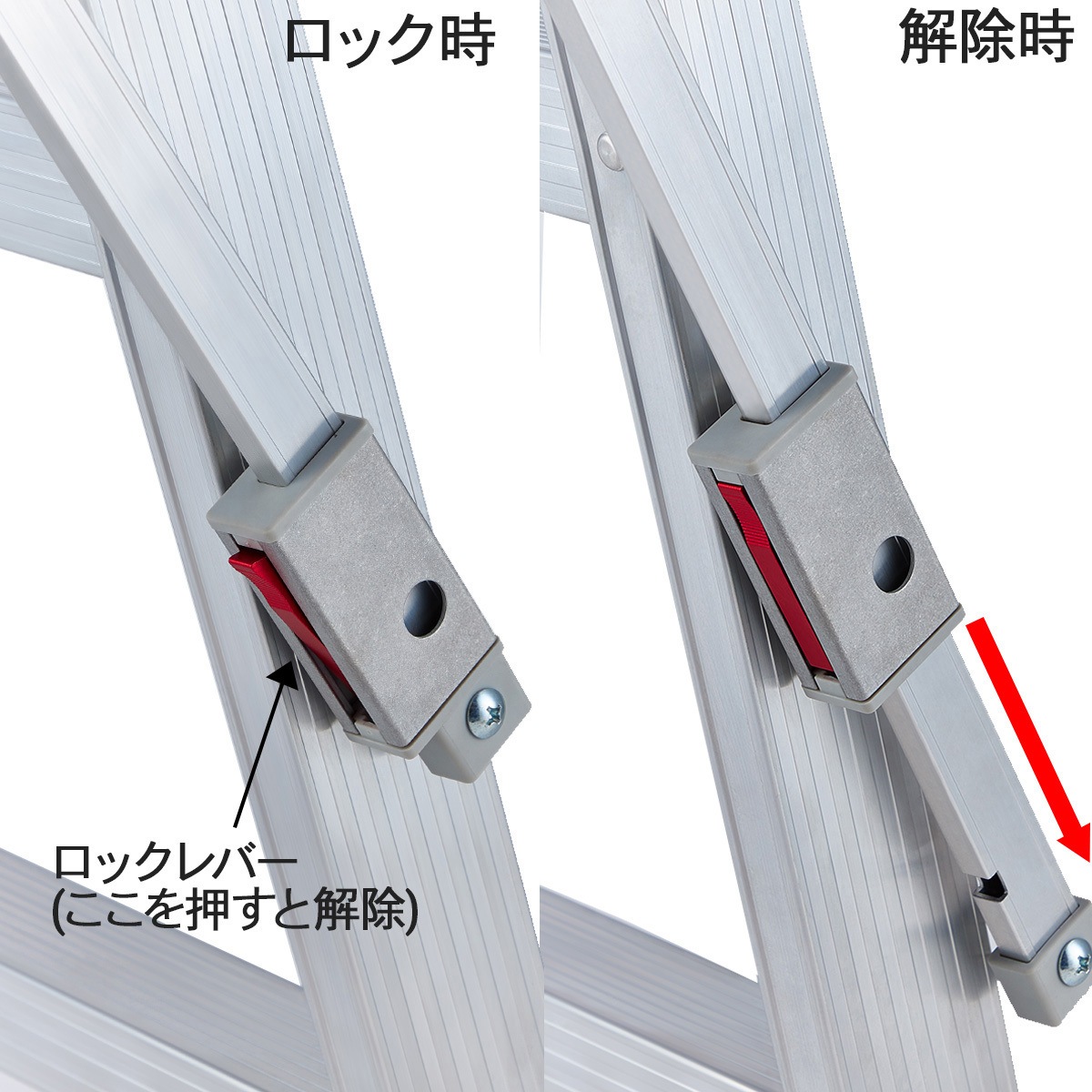 XAM-27b 専用脚立 XAM-b 長尺タイプ 長谷川工業 天板高さ2.59m踏ざん