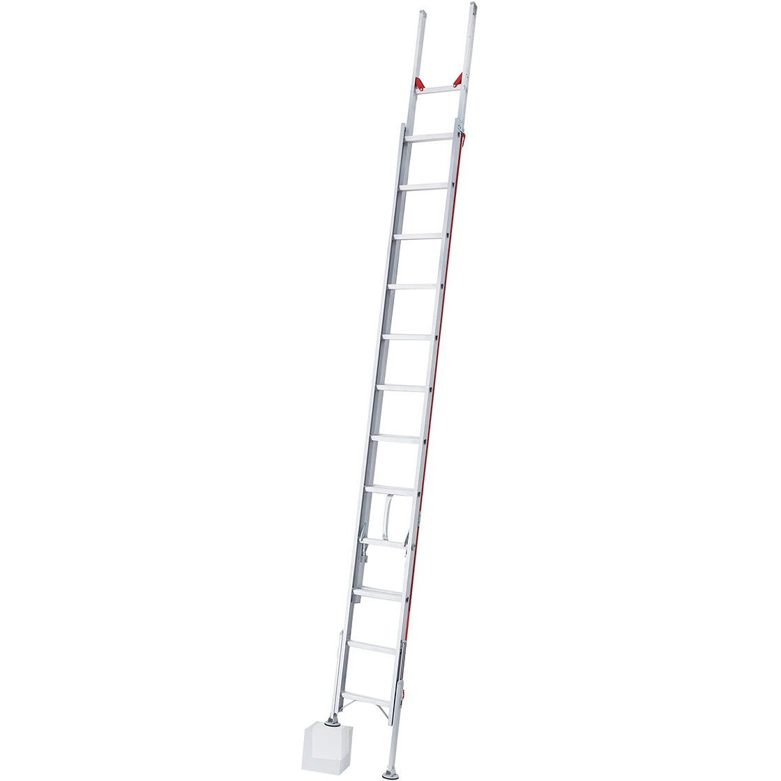 LN2-74 脚部伸縮 ノビ型 2連はしご ラクノリ 長谷川工業 全長7.15