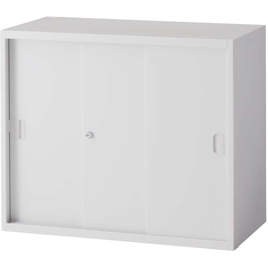 LEW-08TS オフィスユニット LION (ライオン事務器) ホワイト色 上置き 棚板可動式・24mmピッチ 2段   LEW-08TS