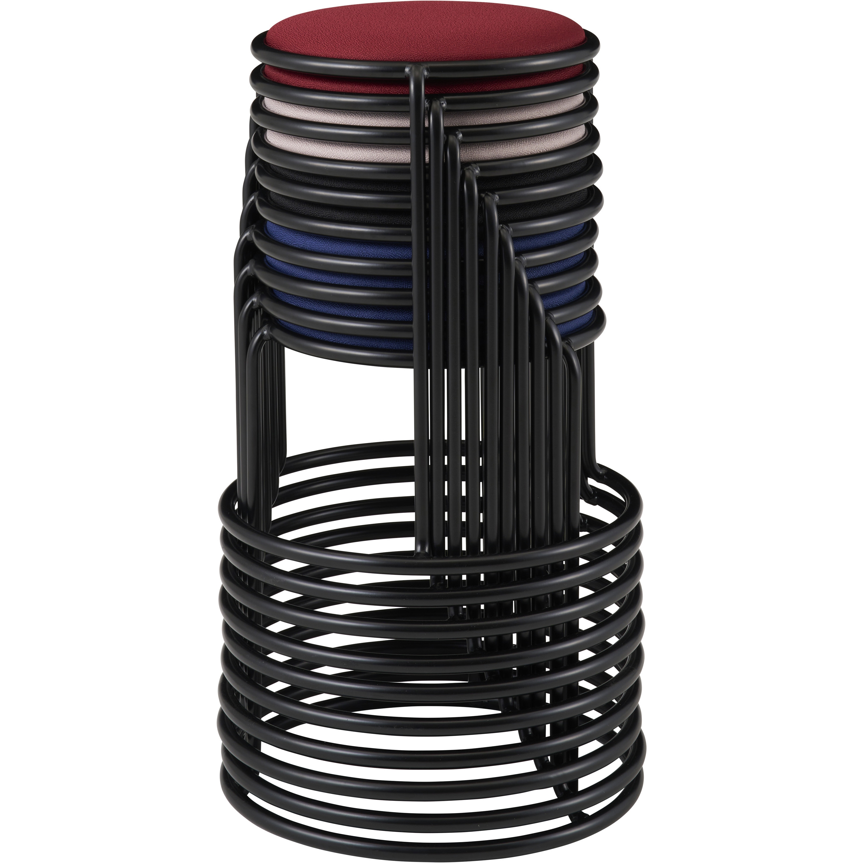 LE-39R-NV リングスツール LION (ライオン事務器) スタッキング可(10脚