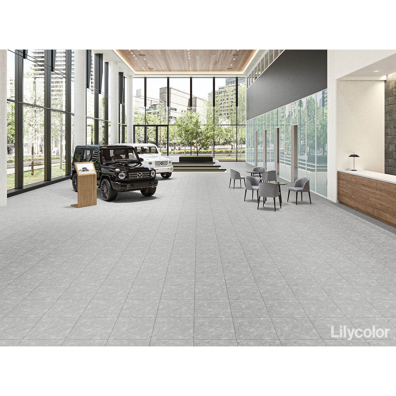 タイル フロアタイル ベスタフロア クロムスレート 川島織物セルコン 【通販