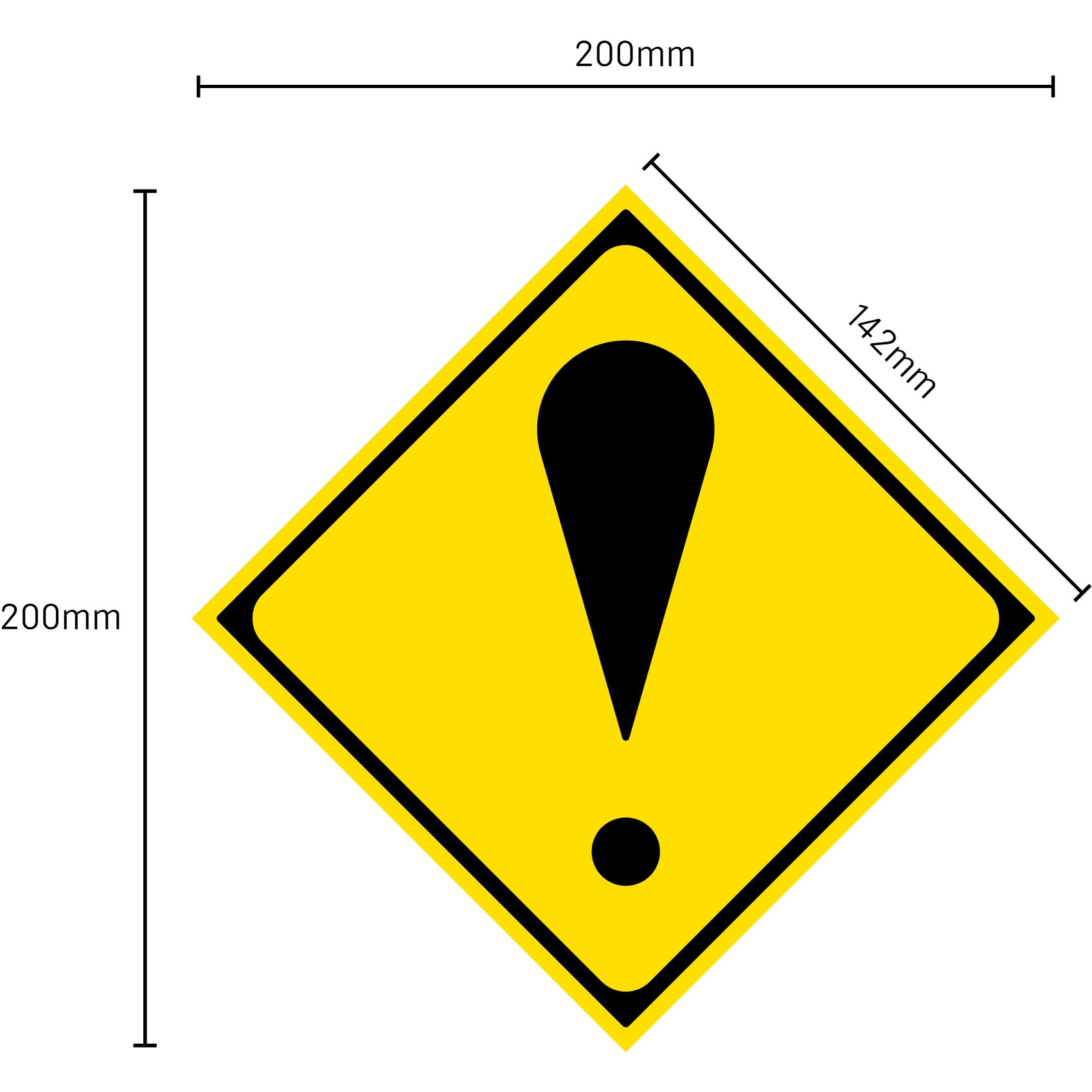レア✨️そろそろ処分！！路面電車 警戒標識 警告標識 3枚セット M213 警戒標識 マグネット200角 グリーンクロス 注意 道路工事中 M213