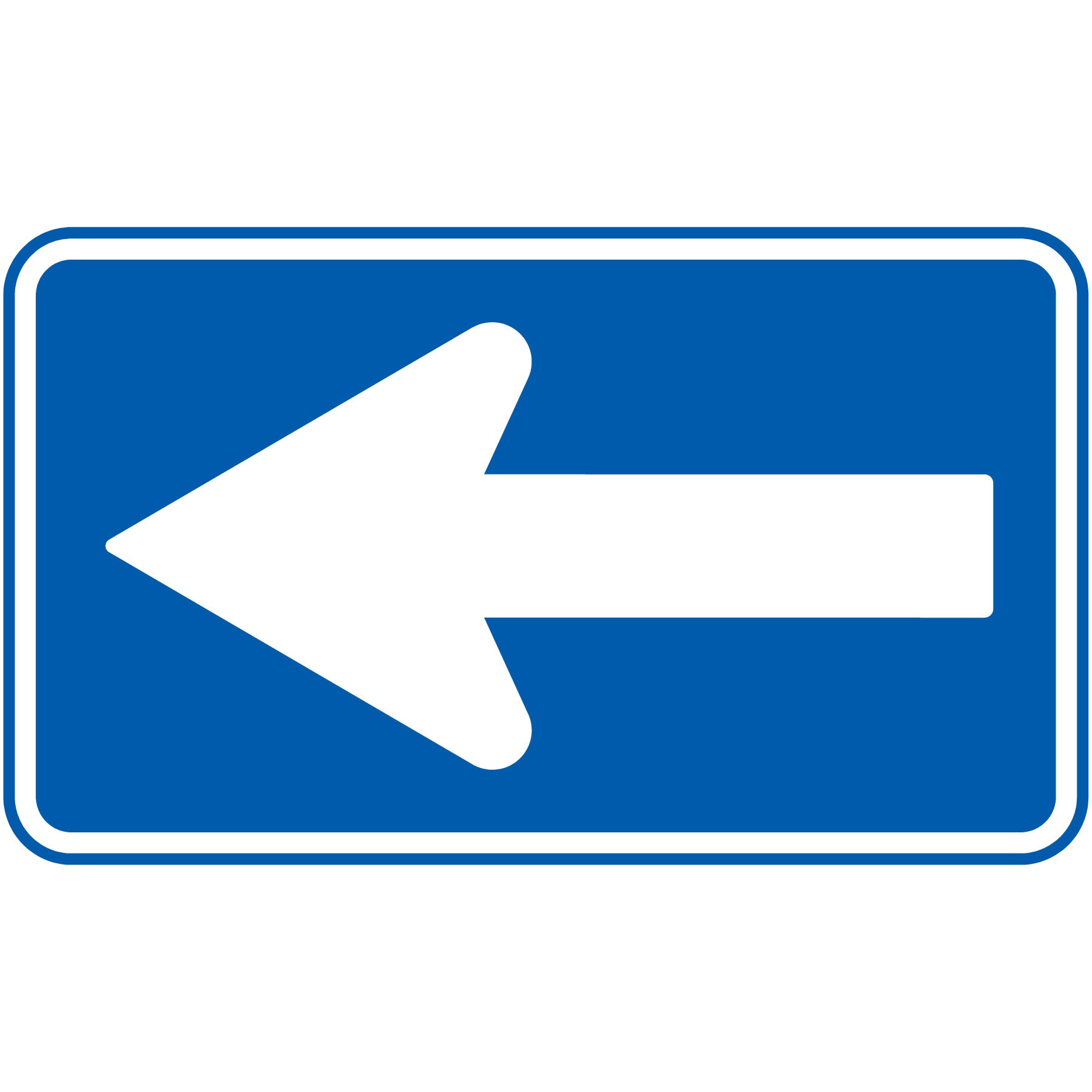 S326-A 規制標識 ステッカー 600角 グリーンクロス 注意 一方通行 幅