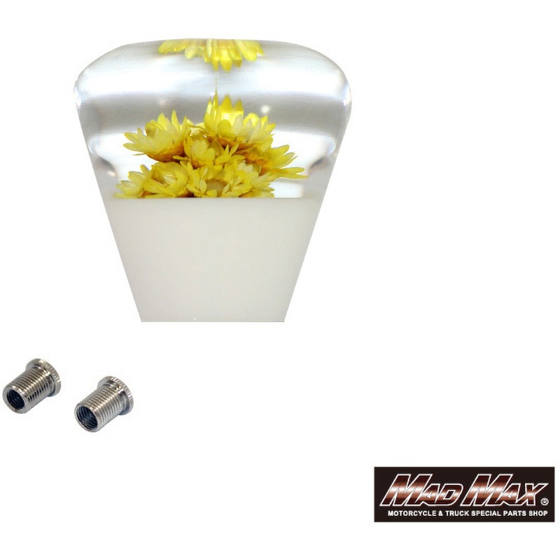 MM75-0050-YE 水中花 シフトノブ ショート MAD MAX(マッド