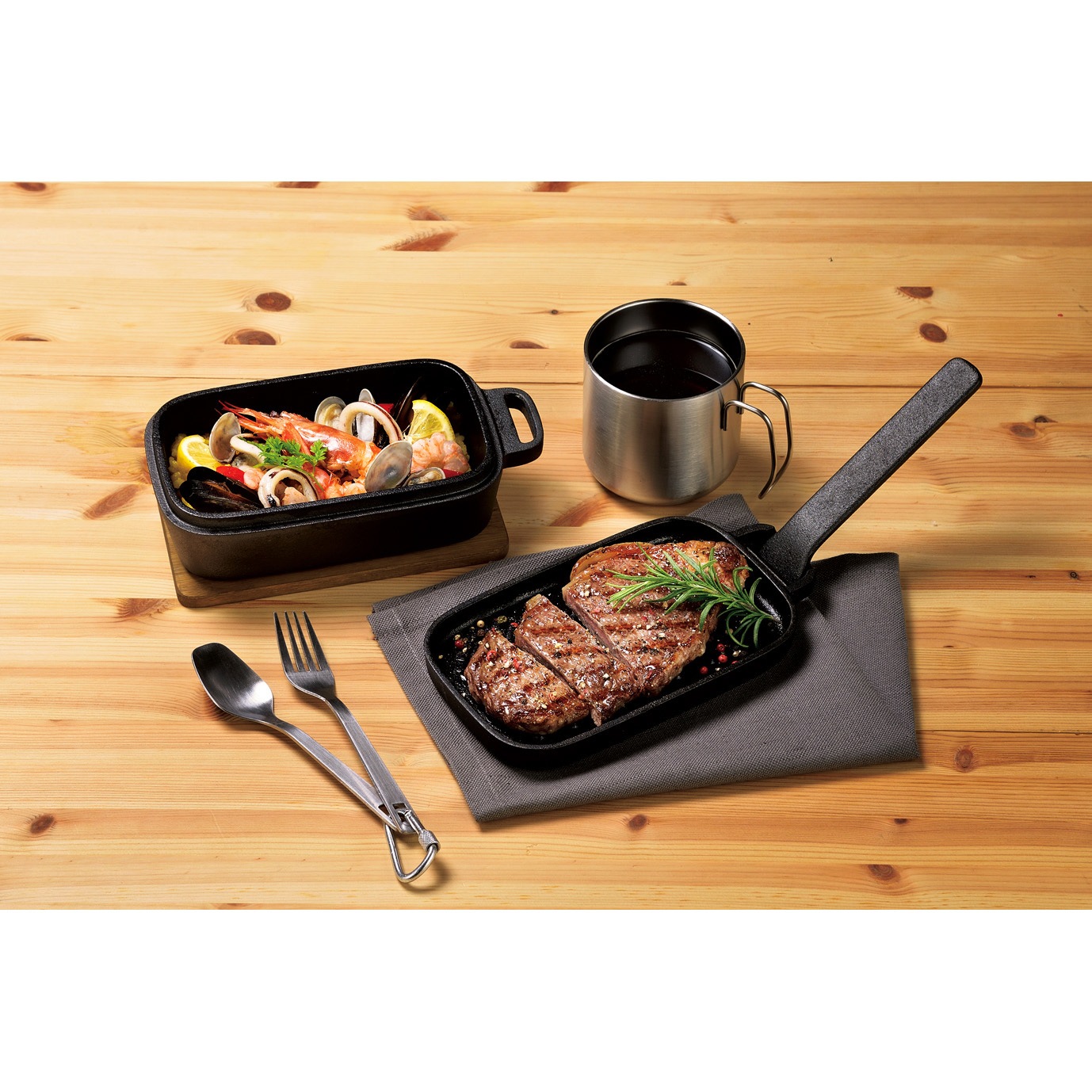 アイアンメスティン KANUCHI 1段 ブラック色 - 【通販モノタロウ】