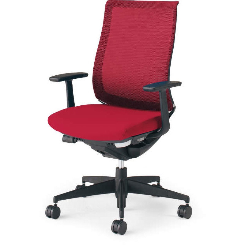 CR-2801E6GMA8-VN オフィスチェアー ベゼル モデレートタイプ(配送・組立サービス付き) コクヨ 高さ965mm幅650mm奥行780mm  CR-2801E6GMA8-VN