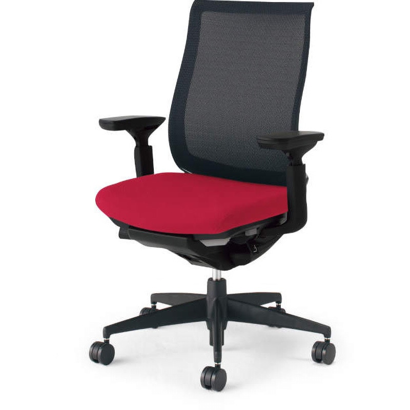 CR-2811E6CGMA8-VNN オフィスチェアー ベゼル モデレートタイプ(配送・組立サービス付き) コクヨ 高さ965mm幅660mm奥行780mm  CR-2811E6CGMA8-VNN