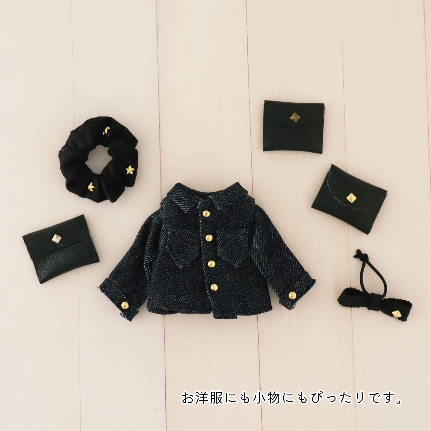 LCDMP-05 ドール用ミニスタッズ丸 KIYOHARA(清原) 1袋(10個