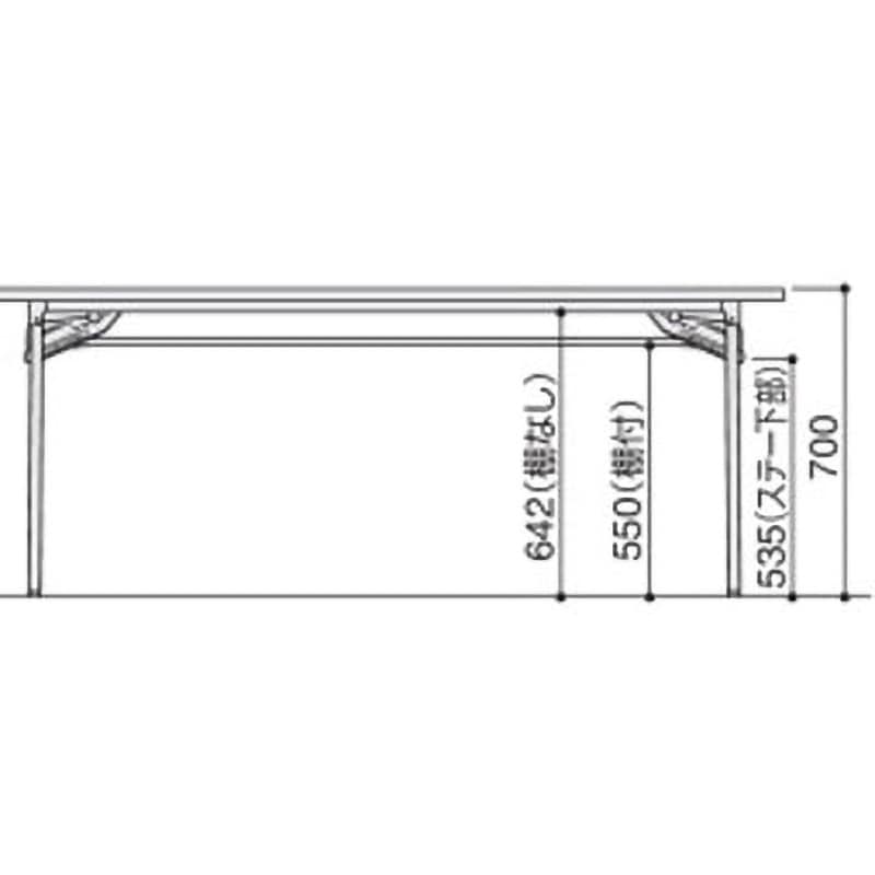コクヨ品番 KT-S33RNN 会議テーブル　ＫＴ‐３０シリーズ　棚付き W1500xD450xH700 会議用テーブル　ＫＴ−３０シリーズ コクヨ品番 KT-S33RNN 会議テーブル ＫＴ\u2010３０シリーズ 棚付き