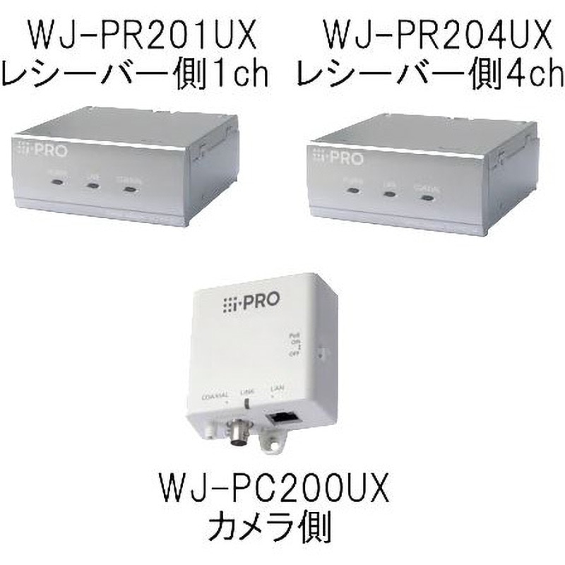 PoE給電機能付同軸LANコンバーターWJ-PR201UX WU-PC200UX WJ-PR201UX パナソニック i-PRO 同軸-LANコンバーター(PoE給電