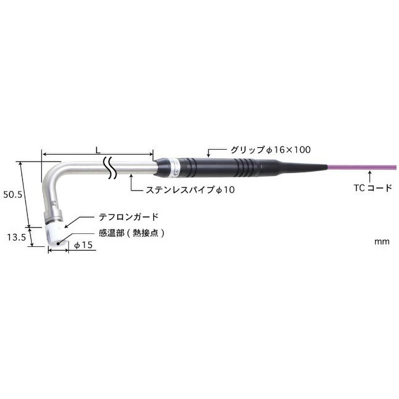 AX-213K-01-1-TC1-ASP 静止表面用温度センサ 接触サポートタイプ AX