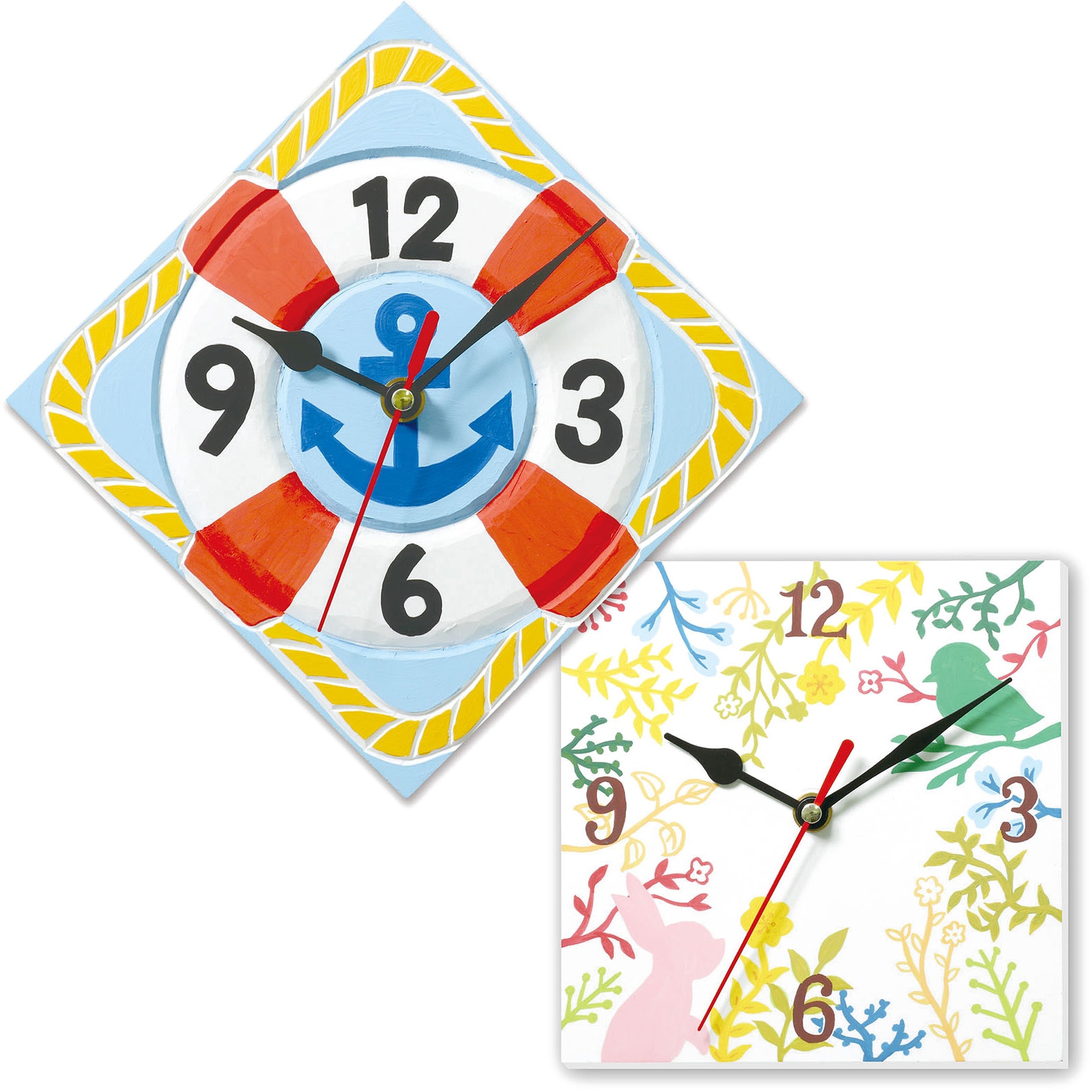 55870 手作り時計工作キット 1セット アーテック[学校教材・教育玩具