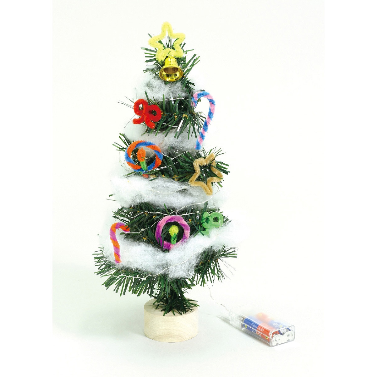 クリスマスツリー作り イルミネーションライト付 アーテック 学校教材 教育玩具 1セット 通販モノタロウ