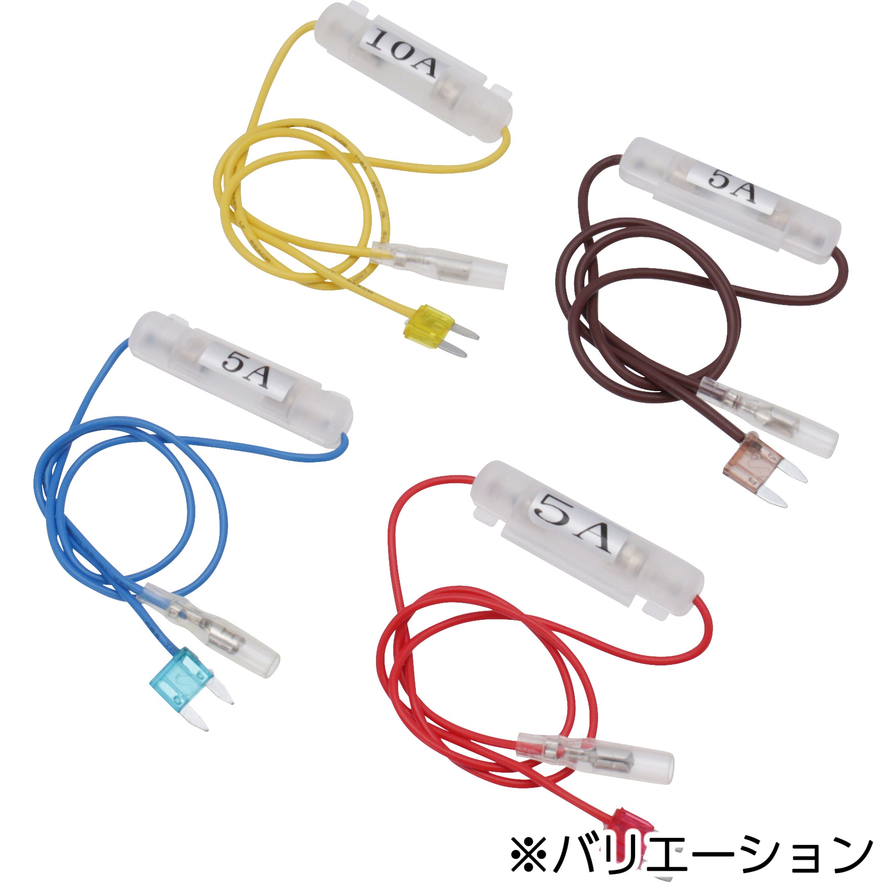 ポスさん専用、①③を各5個ずつ DMH15-5B 平型ヒューズ ミニ 電源取出し用 1個 モノタロウ
