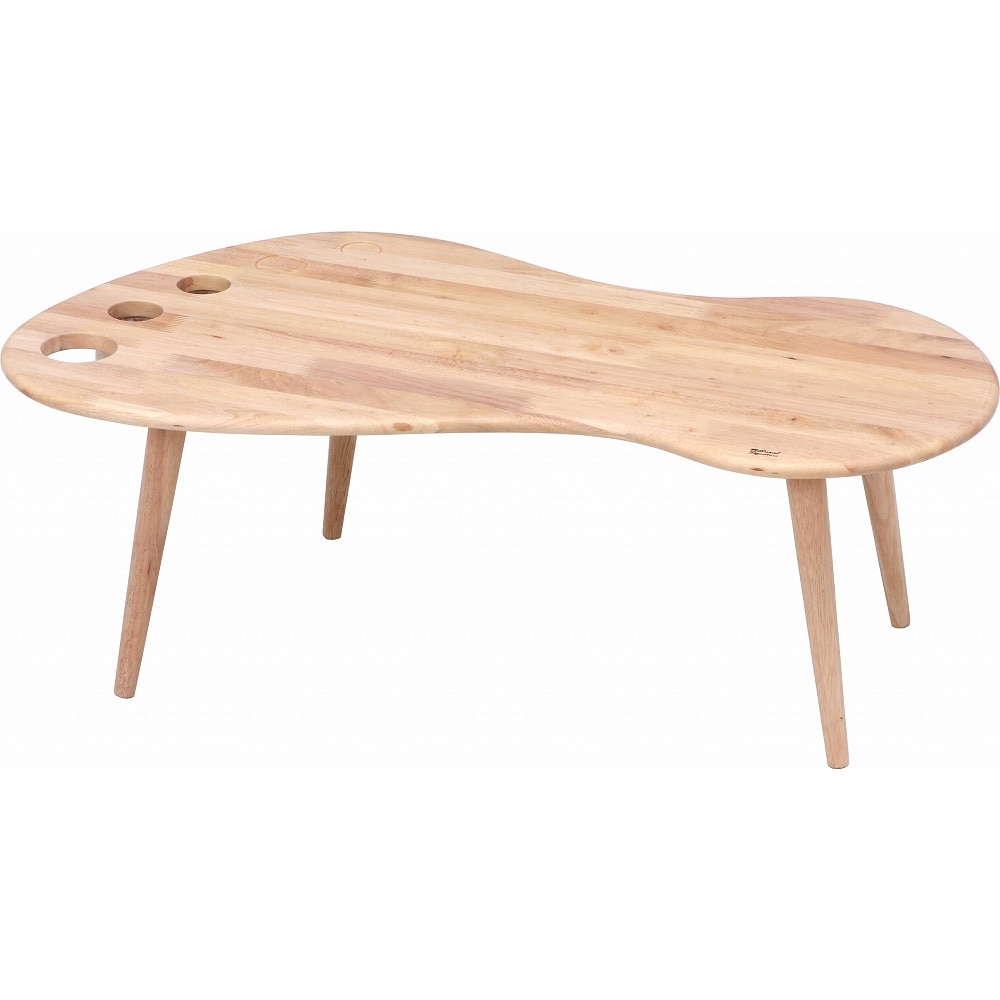 不二貿易 ローテーブル 幅120cm 3個セット ナチュラル ネスト Natural Signature 37038