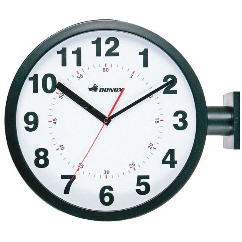 S82429BK DOUBLE FACES WALL CLOCK ダブルフェイス ウォールクロック ダルトン アナログ ブラック色   S82429BK
