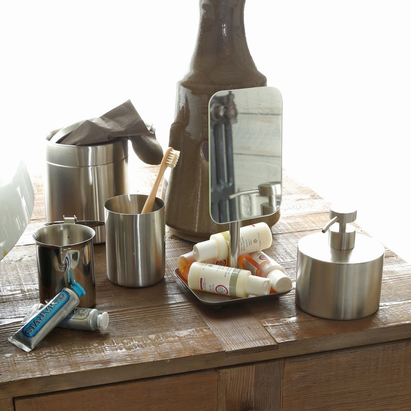 K755-917 STAINLESS STEEL SOAP DISPENSER ステンレススチール ソープ