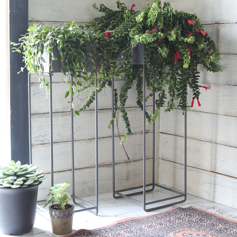 K765-911S METAL PLANTER BOX SQUARE メタル プランターボックス
