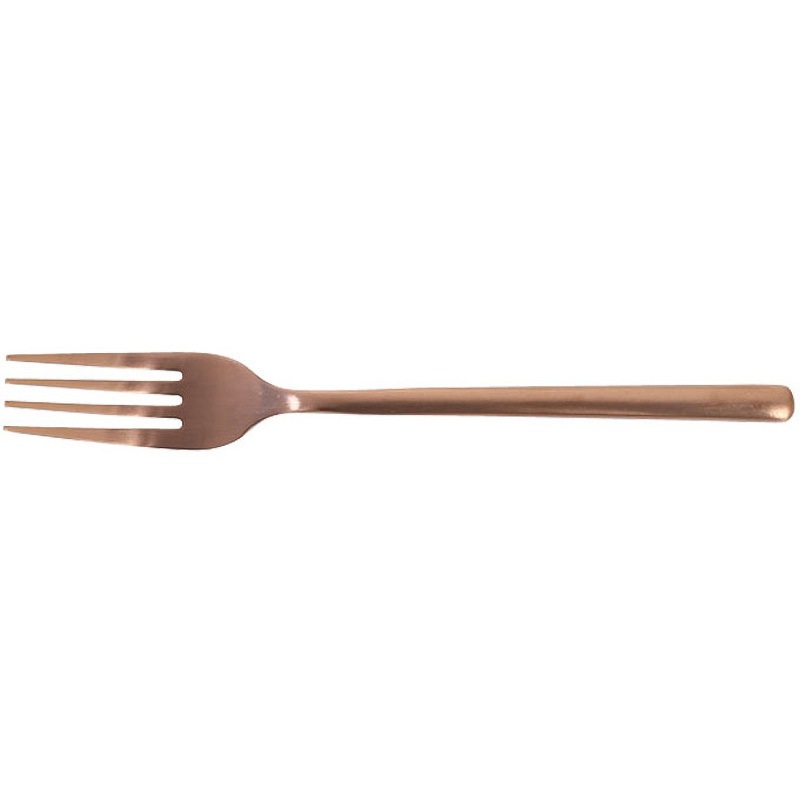 DTCT-19CP/DF SVELTE CUTLERY M.COPPER DINNER FORK スヴェルト カトラリー (マットカッパー) ディナーフォーク 1ケース(6本) ダルトン 【通販モノタロウ】