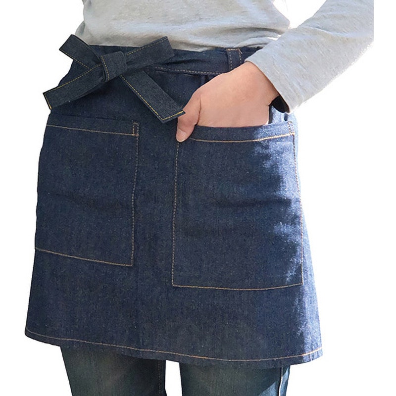 アトリエGG デニムエプロン 19ハーフ アトリエGG デニムエプロン 19