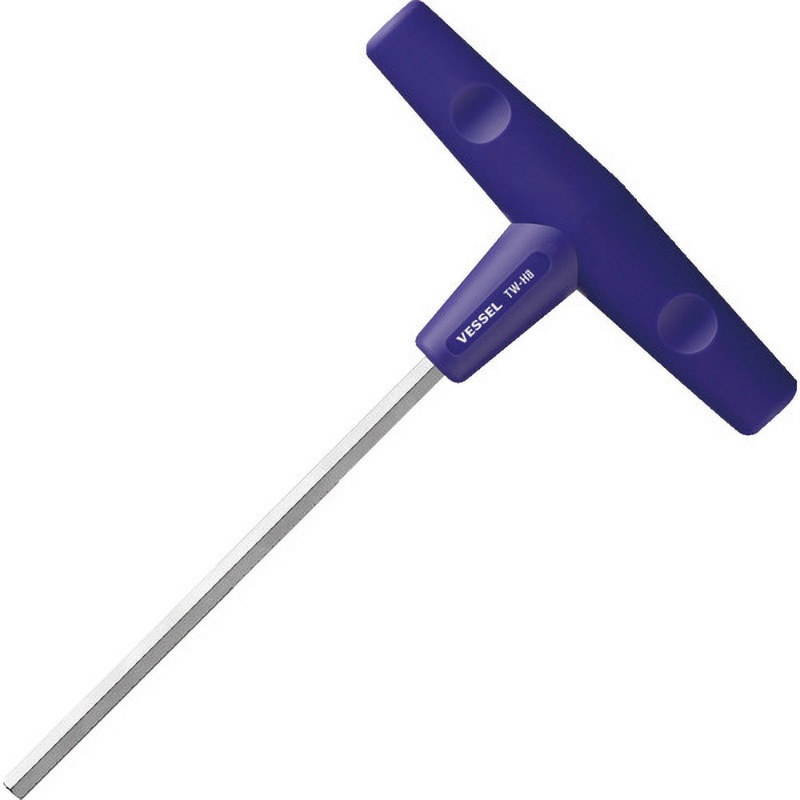 TW-H8 Tハンドルドライバー TW-H ベッセル 対辺寸法8mm軸長175mm 1セット(6本)