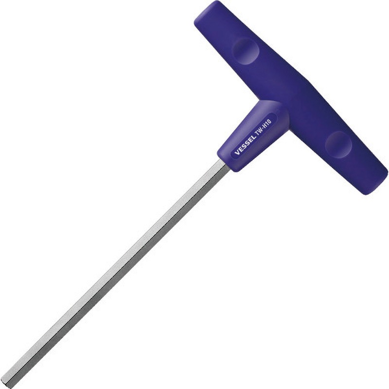 TW-H10 Tハンドルドライバー TW-H ベッセル 対辺寸法10mm軸長200mm 1セット(6本)