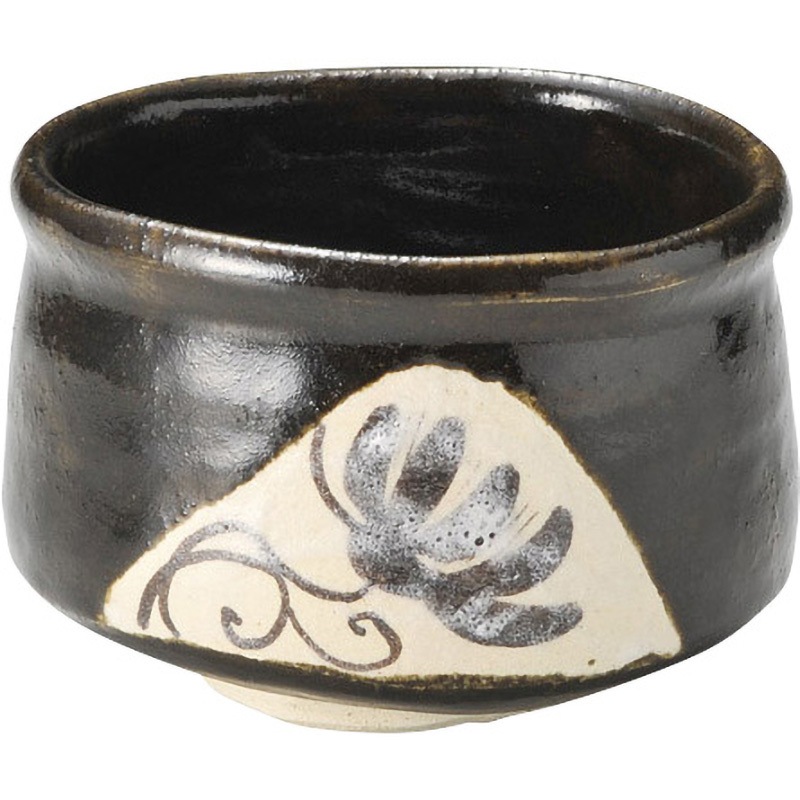 0605-6002 黒楽深向付 1個 カネ大白木屋 【通販モノタロウ】