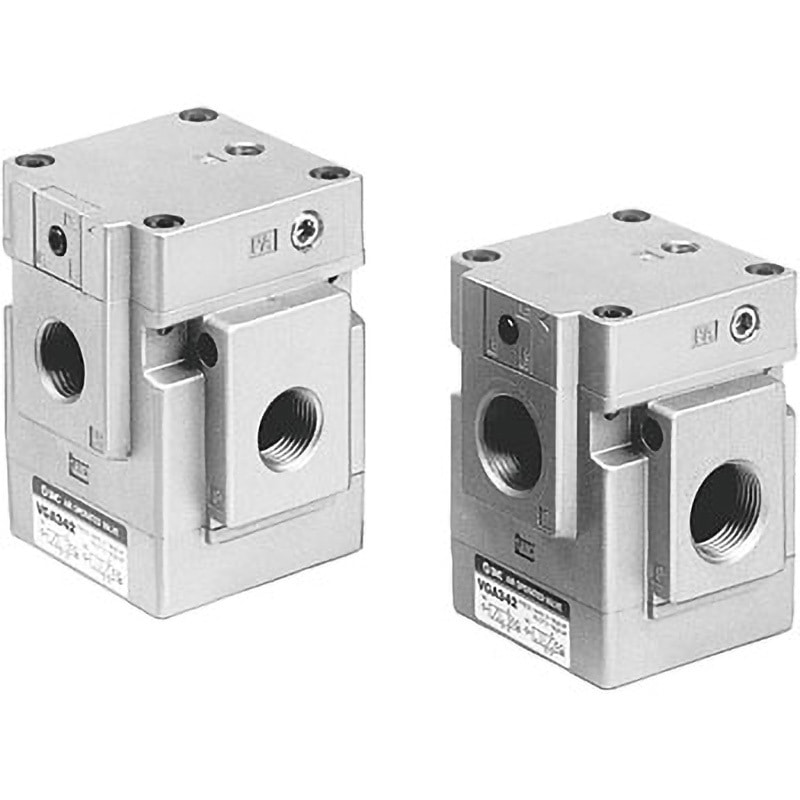 VGA342R-04T VGA342R - 外部パイロット式エアオペレートバルブ(VGA342R) SMC 管接続口径1/2