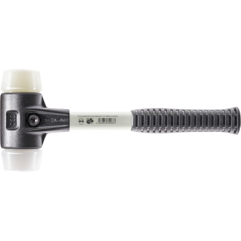 3778.030 シンプレックスハンマー スーパー強化型ハウジングプラスティック(白)/ナイロン(白) Roemheld Halder(ロームヘルド・ハルダー) 頭径30mm