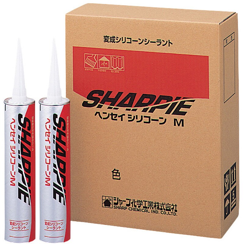 ヘンセイシリコーンM シャープ化学 グレー色 1ケース(320mL×20本) - 【通販モノタロウ】