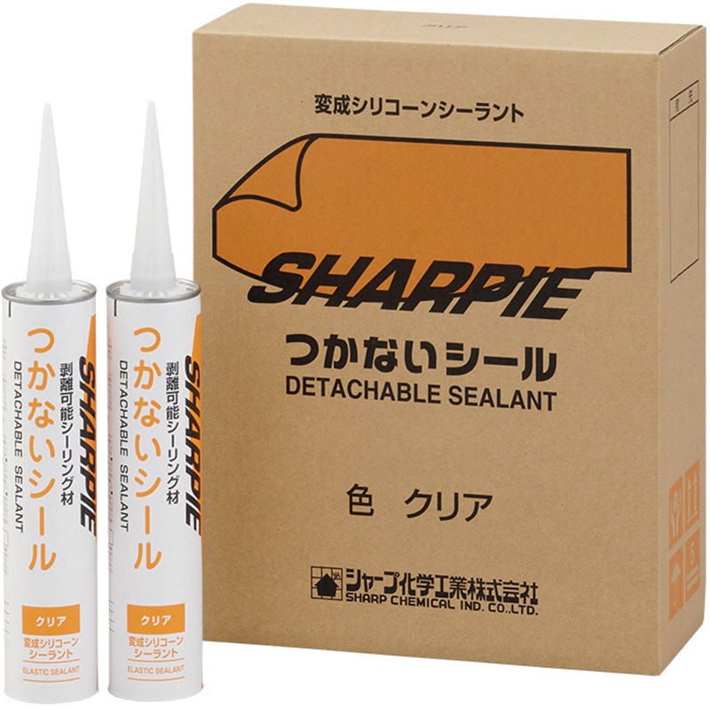 つかないシール シャープ化学 クリア色 - 【通販モノタロウ】