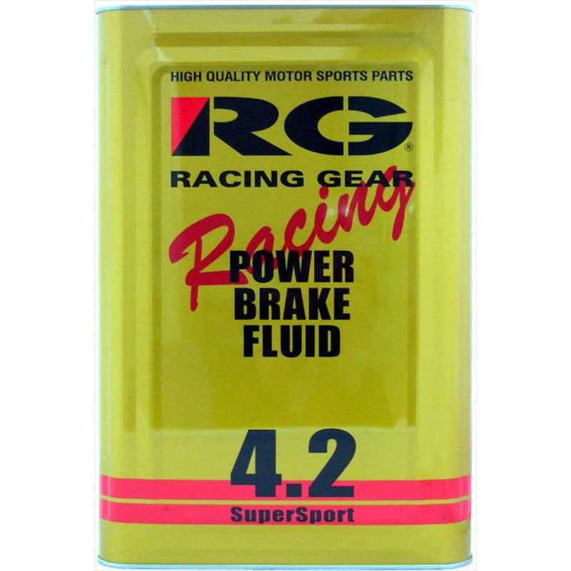 RGP-4218 RG Pブレーキフルード4.2 1缶(18L) RG(レーシングギア) 【通販サイトMonotaRO】