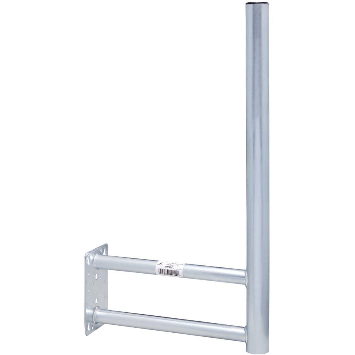 ハコスカ用？ 金属製アンテナ 約30cm マウント部品付き MW30ZL マスト一体型壁面金具 マスト長60cm MW30ZL 鋼板 溶融亜鉛