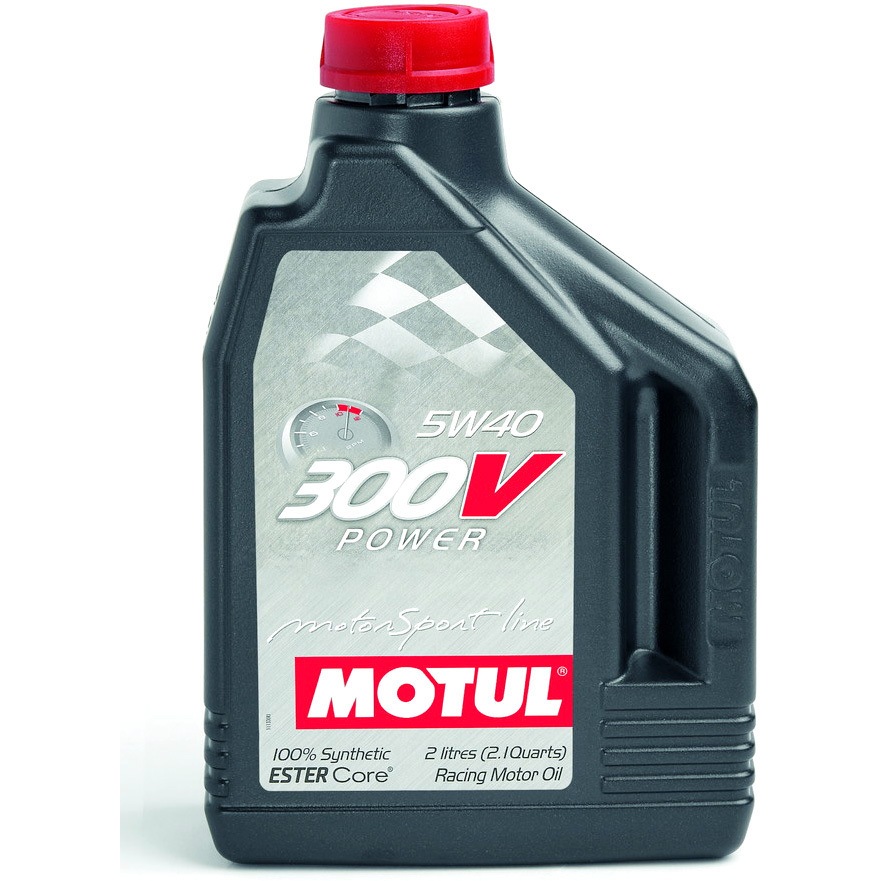 MOTUL 300V 5W-40 1L モーターオイル　5本セット Motul 300V 5W-40 4T Oil Change Kit: BMW R1250GS/RS, R1200GS