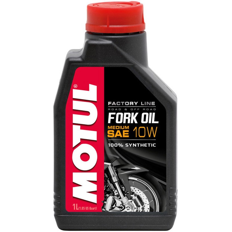 15411721 FORK OIL FACTORY LINE MEDIUM 10W 1箱(1L×6缶) MOTUL 【通販モノタロウ】