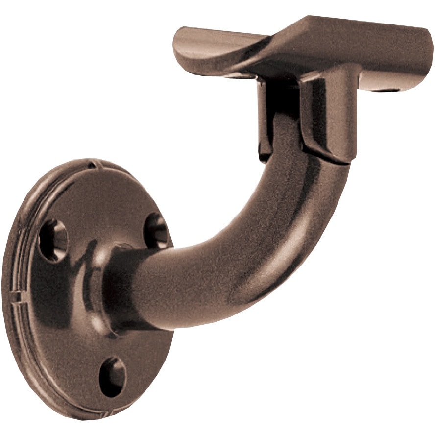 ECLE エクレ 横受エンドブラケット 手すり 右 Φ35 ＜10個セット＞ ブラウン EL-608 EL-608G システム手すり35 横受エンドブラケット・右用 1個 ECLE