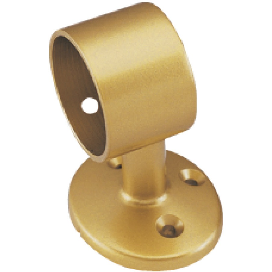 ECLE エクレ 横受エンドブラケット 手すり 右 Φ35 ＜10個セット＞ ブラウン EL-608 EL-608G システム手すり35 横受エンドブラケット・右用 1個 ECLE