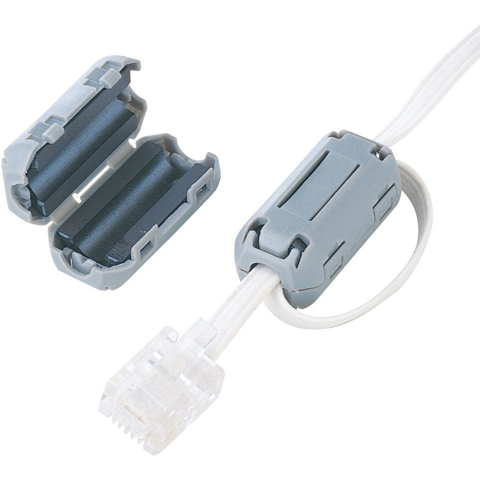 TEL-NF1N フェライトコア サンワサプライ 1セット(2個) TEL-NF1N