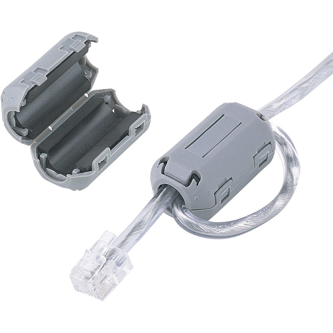 TEL-NF2N フェライトコア サンワサプライ 1セット(2個) TEL-NF2N