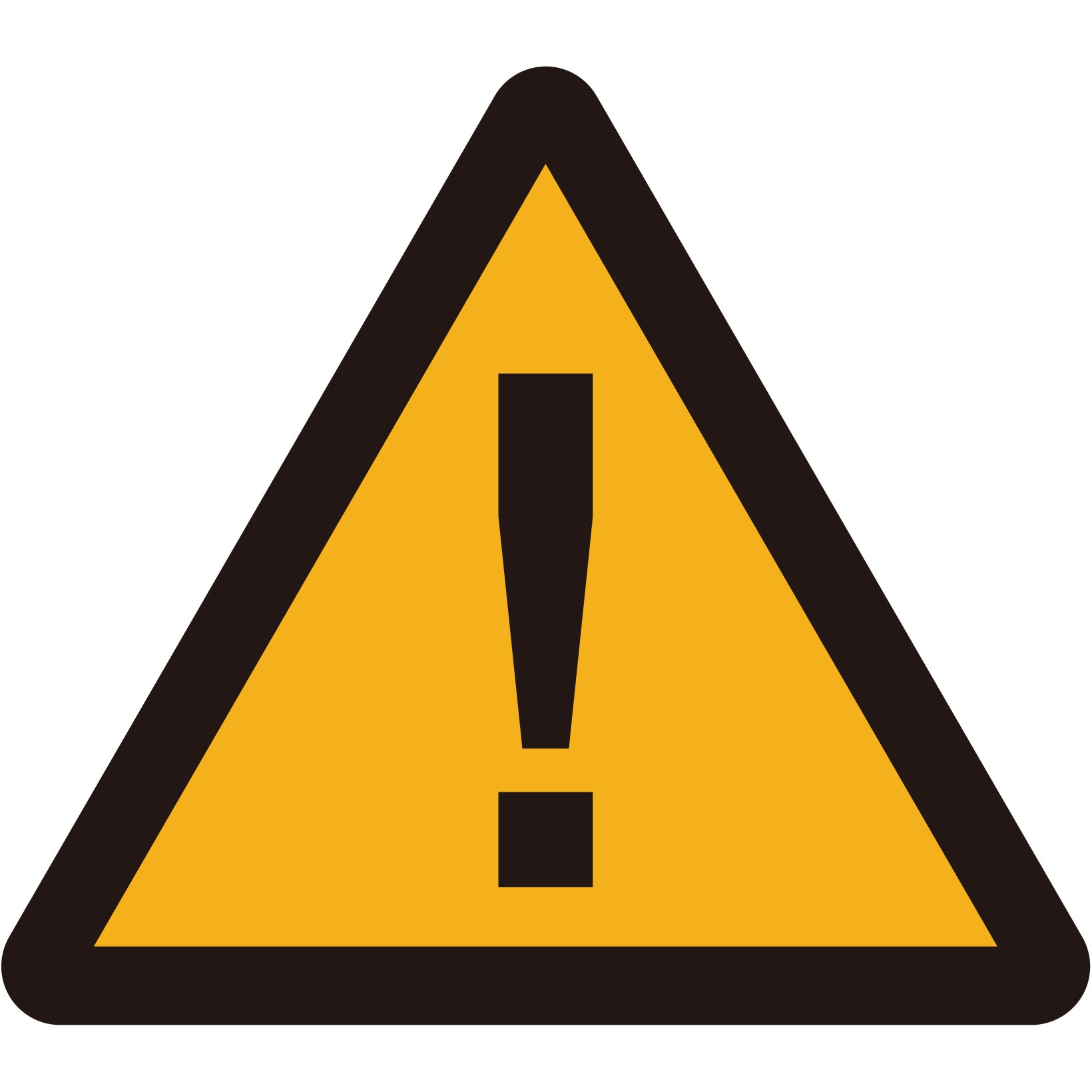 CAV-01S JIS警告標識ピクトサインステッカーΦ200 グリーンクロス 注意